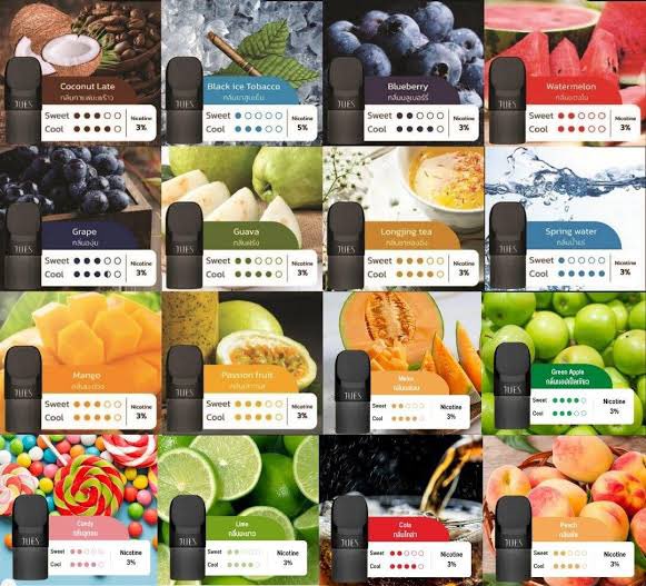 Relx9999's tweet image. 🔥🔥 JUES Update กลิ่นใหม่🔥🔥
GRAPE องุ่น
SPRING WATER น้ำแร่
WATERMELON  แตงโม
COKE โค้ก
PEACH  พีช
Honey Dew  เมล่อน
RAINBOW CANDY ลูกอม
Longjing Tea ชาหลงจิ่ง
KYOHO องุ่นเคียวโฮ (NEW!!)
Mixedfruits  ผลไม้รวม (NEW!!)
Livesjuice  น้ำผลไม้ (NEW!!)