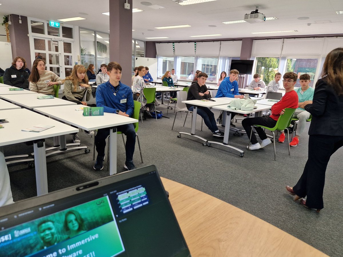 WOW! Today is the day we get to meet the first Immersive Software Engineering (ISE) students. Such a exciting and big day for us all. ISE co-directors <a href="/TizianaMargari1/">Tiziana Margaria</a> and <a href="/stephenkinsella/">Stephen Kinsella</a> welcome students to the fantastic new studio space <a href="/UL/">University Of Limerick</a>. #learnbydoing