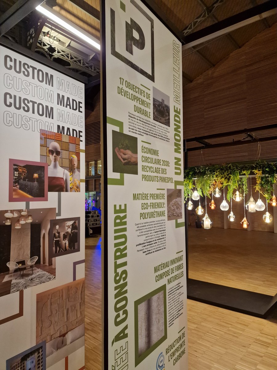 MurPrescripteur's tweet photo. Un semaine s'est écoulé de notre participation au Salon 
@materials_light. Merci aux organisateurs!
#Retail #Agencement #ArchitectureInterieure #Design #Renovation #Franchise #Agenceurs #GrandeDistribution https://t.co/QswV2aFYjj