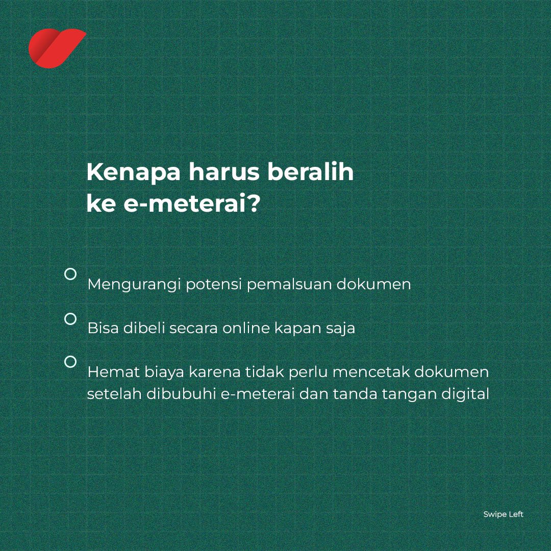 PrivyID's tweet photo. Sekarang sudah nggak perlu lagi repot-repot keluar rumah buat cari meterai cetak karena kamu bisa menggunakan meterai elektronik atau e-meterai di akun enterprise Privy.
Dapatkan uji coba gratis di https://t.co/Z9sBaizAjM sekarang!
#MemilihYangPasti #ChooseRight #ChoosePrivy https://t.co/QMkvCPO74L