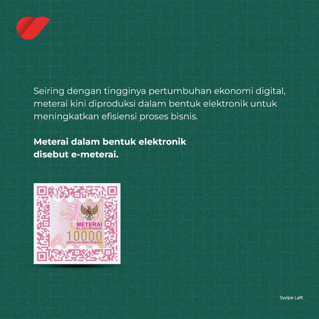 PrivyID's tweet photo. Sekarang sudah nggak perlu lagi repot-repot keluar rumah buat cari meterai cetak karena kamu bisa menggunakan meterai elektronik atau e-meterai di akun enterprise Privy.
Dapatkan uji coba gratis di https://t.co/Z9sBaizAjM sekarang!
#MemilihYangPasti #ChooseRight #ChoosePrivy https://t.co/QMkvCPO74L