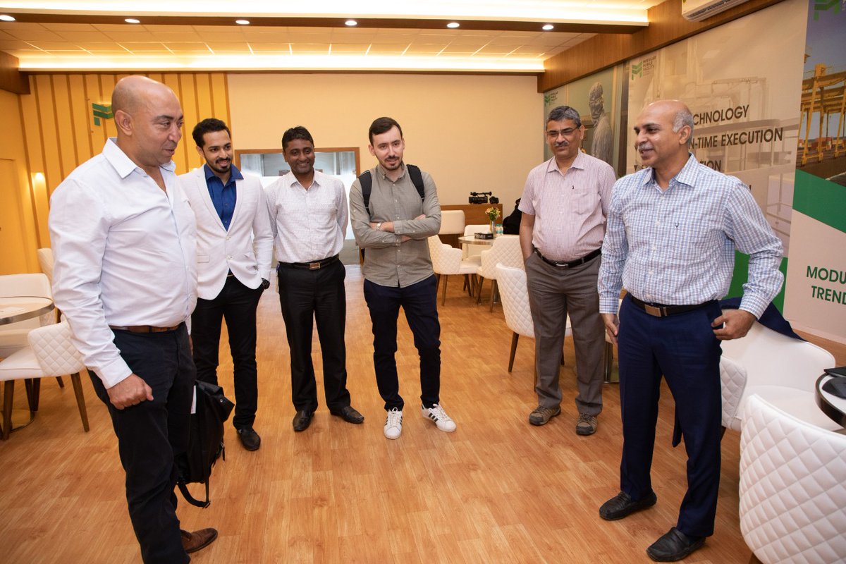 pharma_access's tweet image. @PharmaAccess &amp;amp; Modular Mobile Facility is extremely proud &amp;amp; glad on the visit of Dr. Samir Lacheheb &amp;amp; Mr. Walid Chabla. Deep gratitude is what we&apos;re feeling on your visit to the most innovative pharmaceutical facility.

#ModularFacility #facilitydesign #ModularPharmaengineering