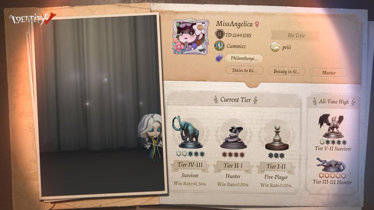 junjiithoe's tweet photo. I'm playing Identity V. Fancy a game? https://t.co/ZEvdfMptQi
