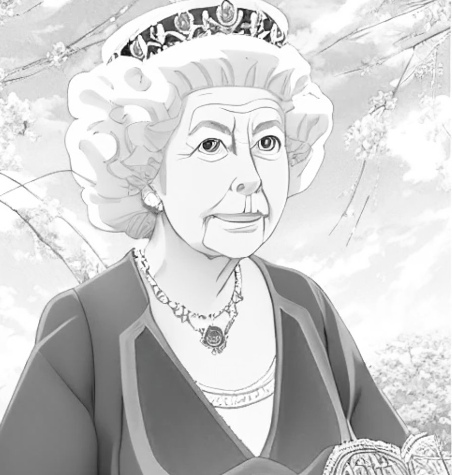 glurmf's tweet photo. @Hideki_Naganuma Did you know the Queens last name is Naganuma https://t.co/eMnwbQtUx0