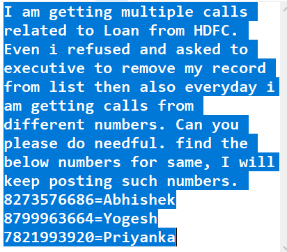 shaileshbelose's tweet photo. @HDFCBank_Cares @HDFC_Bank team, If this doesn't stop then I need to take some legal action on it. https://t.co/6p4BiBFiUr
