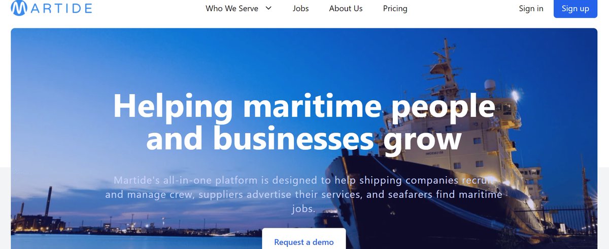 martide_jobs's tweet photo. Upgrading your #maritime #recruitment and #crew #planning strategies doesn't have to be expensive. Take a look at our pricing page - you might be surprised how cost-effective it can be! https://t.co/CmvhKEBp3K
#SaaS #crewingsystem #crewingsoftware #recruitmentsoftware https://t.co/38BKCu8zfZ