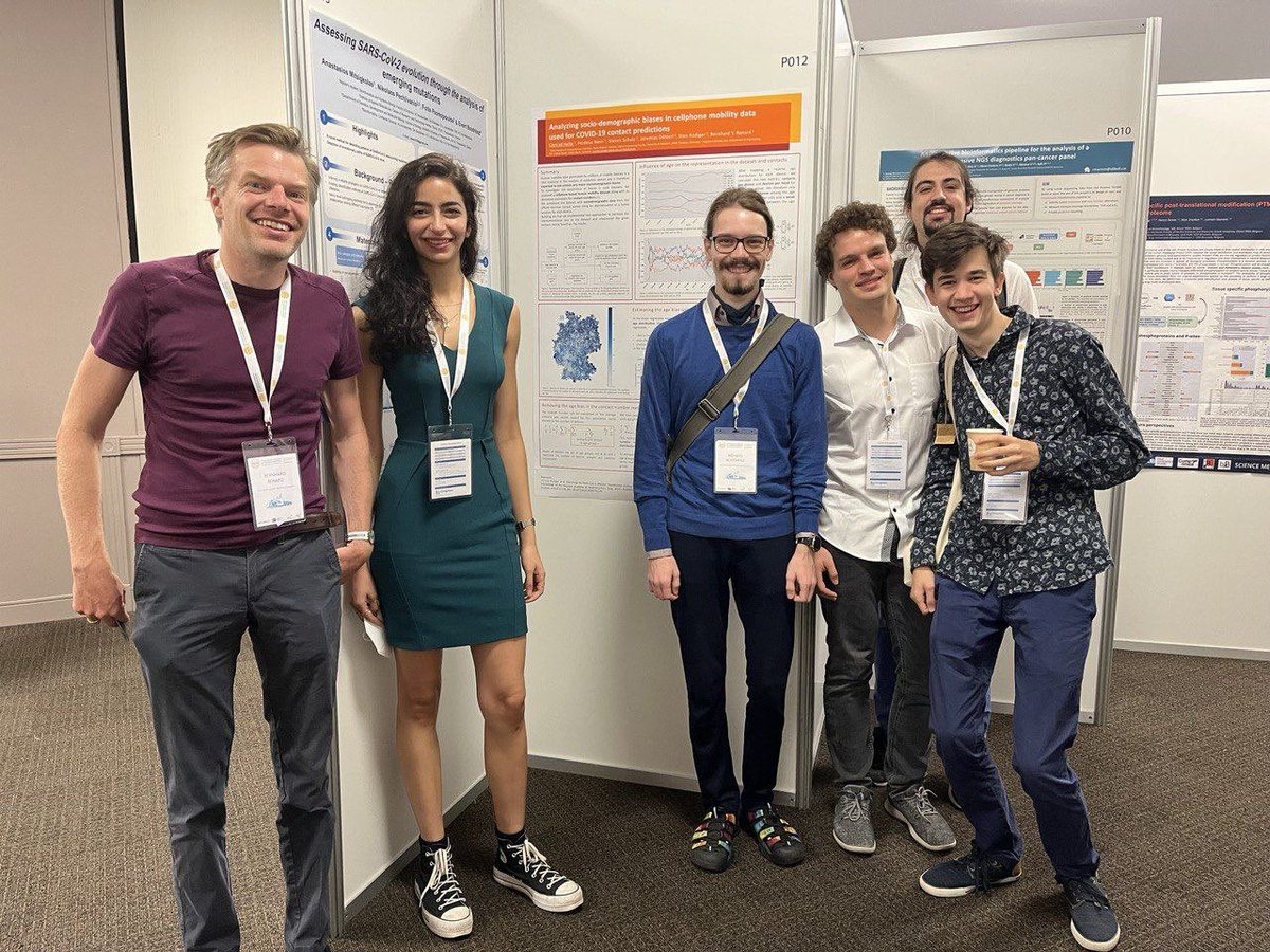 ferbsx's tweet photo. I’m so proud of my students and their achievements! We are at #ECCB2022 in Barcelona this week, presenting some of the results from the @HPI_DE @RenardLab Bachelor Project! https://t.co/YufKowbcpX