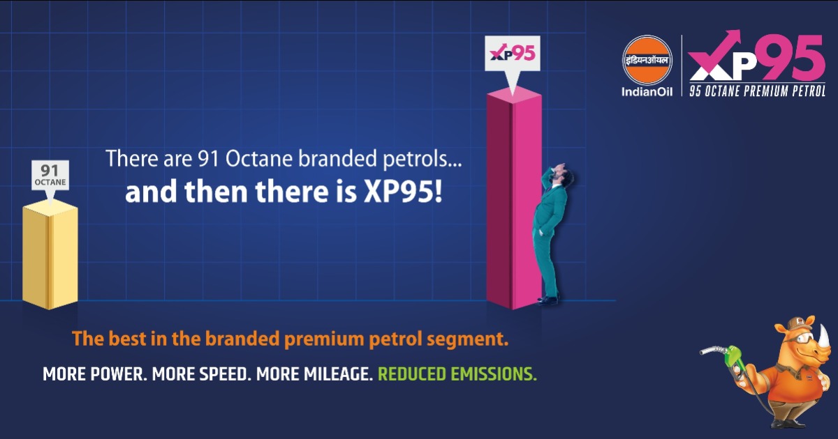 Indian Oil Corp Ltd on Twitter "XP95, the newage high performance petrol from IndianOil