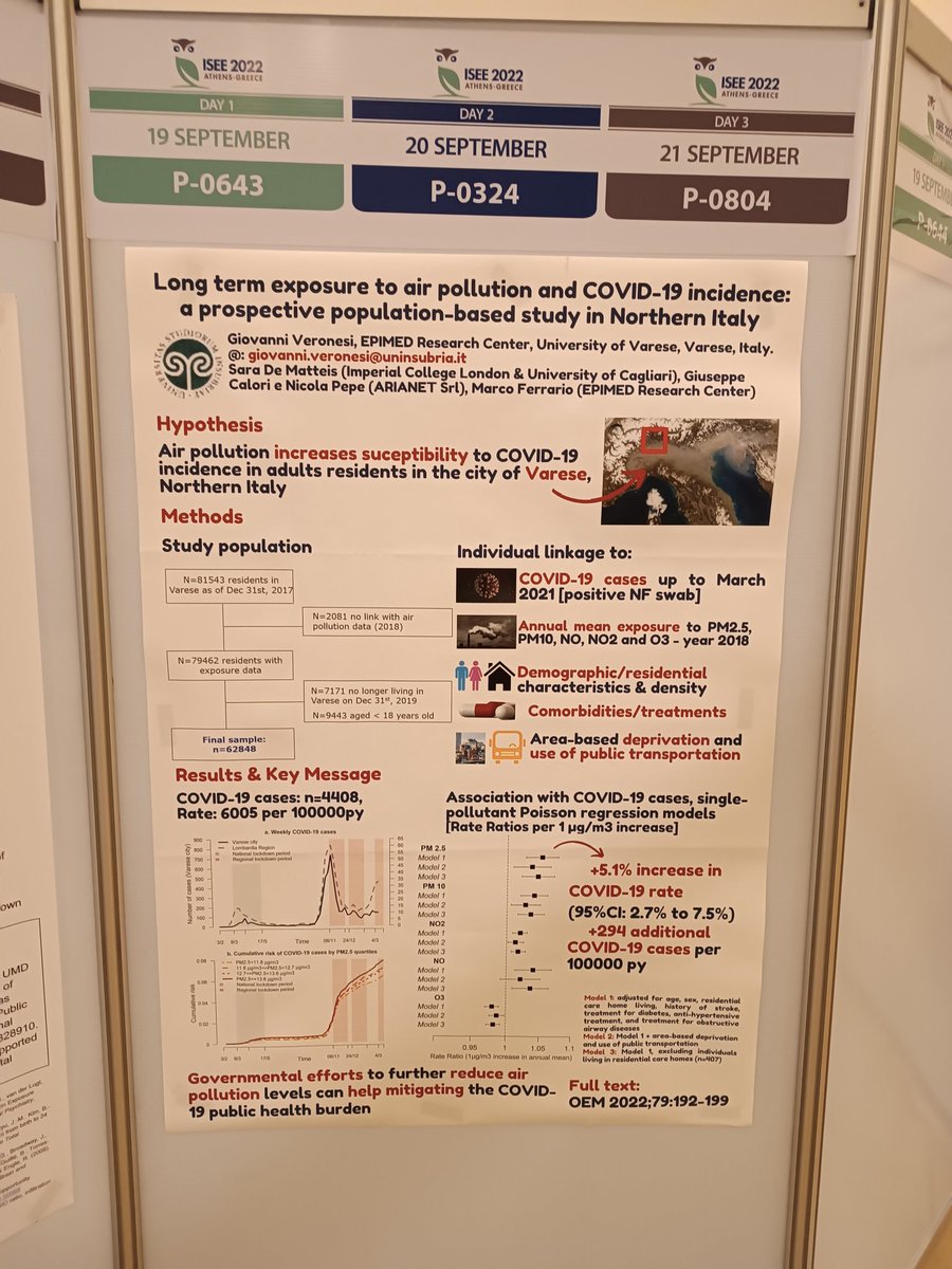 Poster on, a good ☕ and I am ready for the 4:30pm poster discussion session at #ISEE2022