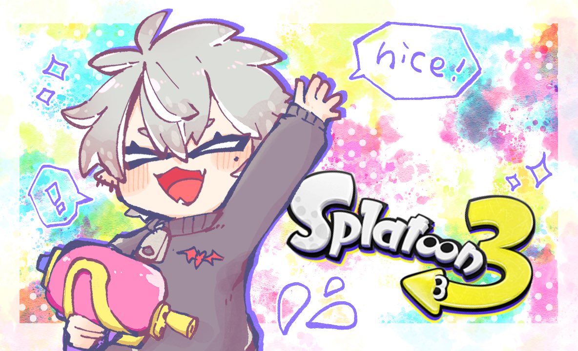 @xxx
🦑<nice!nice!
塗りまくれ〜!!!

#クズハサムネダ  スプラトゥーン splatoon 