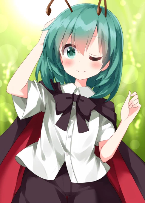 #深夜の真剣お絵描き60分一本勝負 リグル・ナイトバグ 