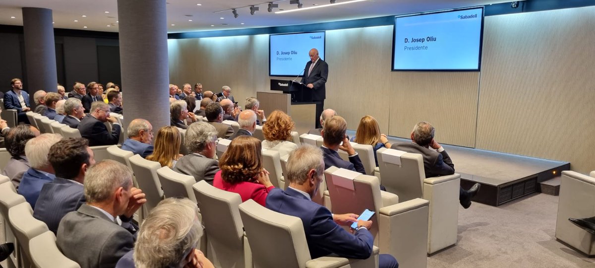 marctinez3's tweet photo. Reunión Anual de Consejos Consultivos 2022
El valor de la acción de @BancoSabadell ha multiplicado x 2,1 veces y el precio objetivo ha aumentado en 2,7 veces, por lo tanto, un importante potencial de mejora en el que seguimos trabajando https://t.co/cbWlQQZ0Zk
