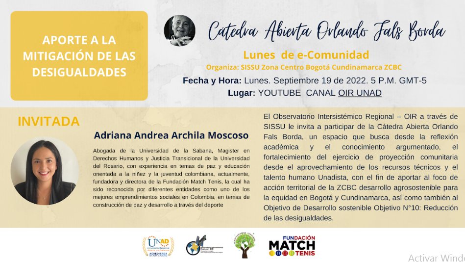El OIR de las Regiones UNAD tweet media