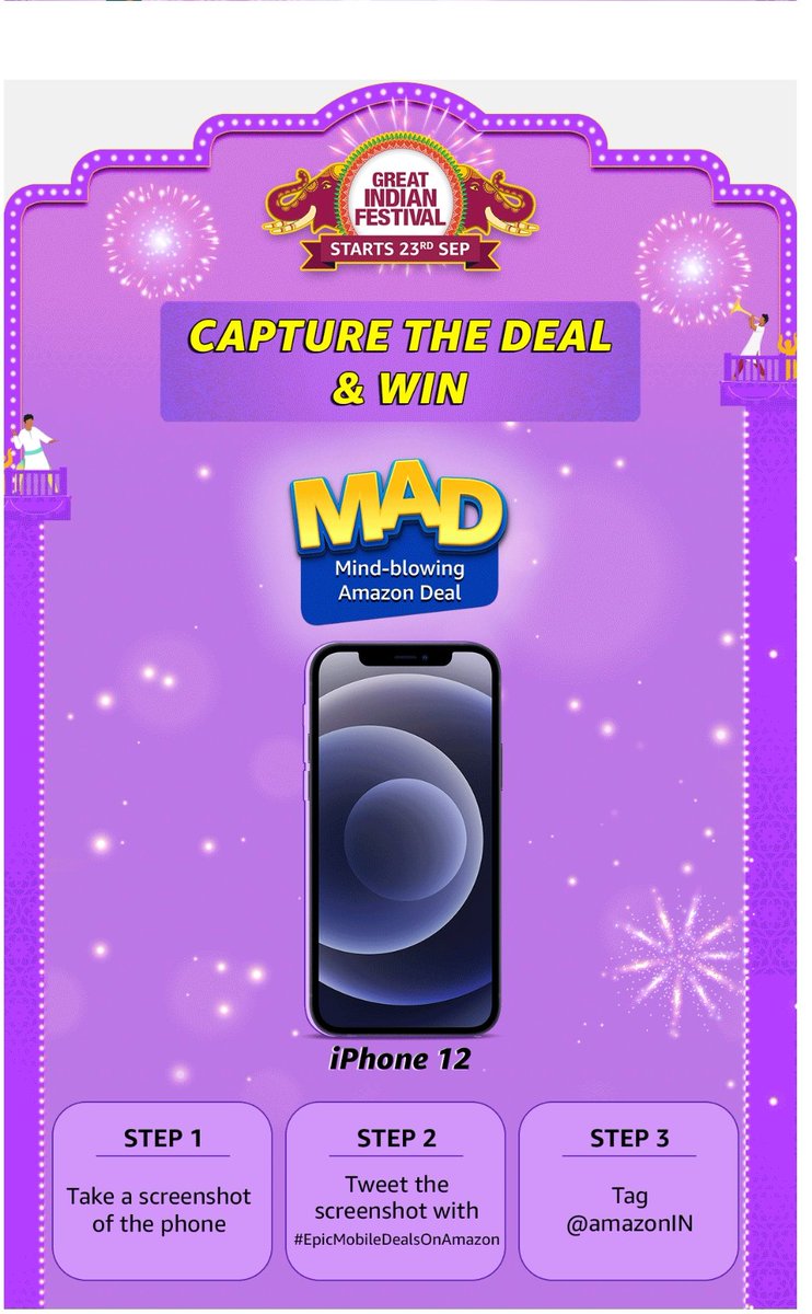 #EpicMobileDealOnAmazon <a href="/amazonIN/">Amazon India</a> .