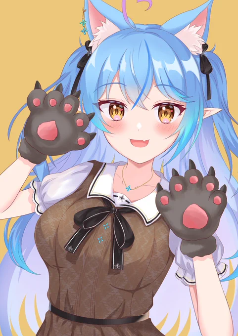 猫耳ラミィちゃん #LamyArt 