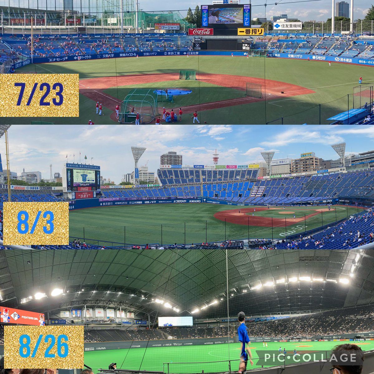 AdmireCountry55's tweet photo. これにて【1年間で日本全国12球場を巡ってみる旅】の完遂をここに報告します！
どこもそれぞれの特徴があって楽しかった！特にグルメは是非とも制覇したいですね！ https://t.co/yFIMaVBVsY