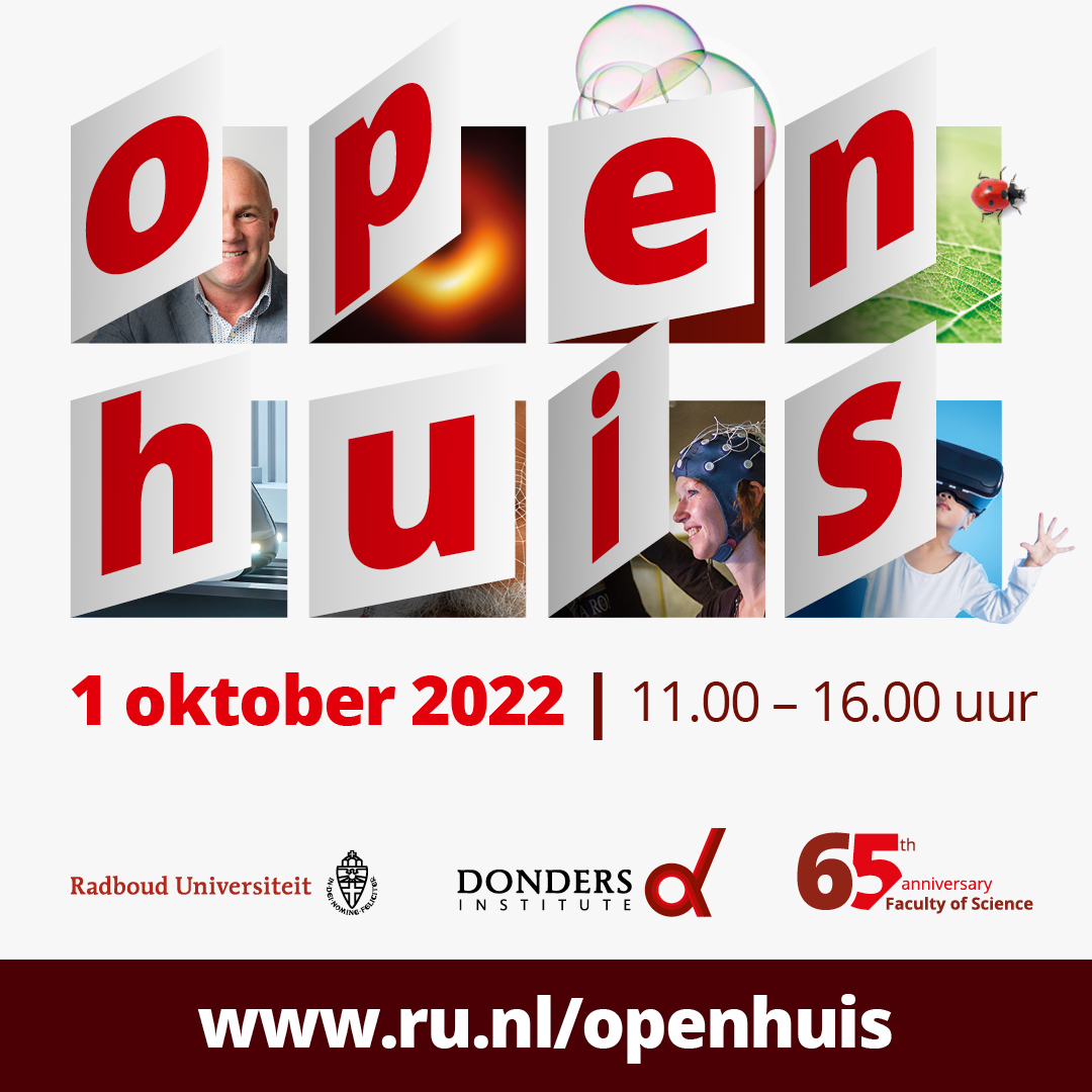 radboudscience's tweet photo. Kom naar ons Open Huis op 1 oktober (11-16 uur) en beleef ons onderzoek! Met o.a. proefjes, workshops, rondleidingen, (kinder)colleges van onze wetenschappers, @astro_andre en @MargotRibberink ! Bekijk het programma op https://t.co/4lMV9au0Oq Entree is gratis! https://t.co/w7IhLbAkgR