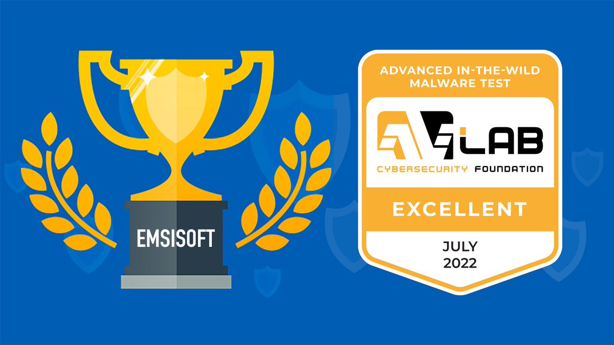 emsisoft's tweet photo. The results of the latest @avlabsoftware tests are in! 

https://t.co/z3tkc5oGth 

#avlab #emsisoft #cybersecurity #malware #endpointprotection #endpointsecurity #infosec https://t.co/quDgkNf3yU