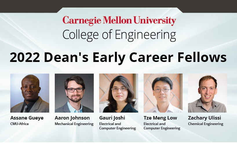 .<a href="/gazoussly/">Assane Gueye</a> the Co-Director at CMU-Africa's @CyLabAfrica  is one of five  recipients in the <a href="/CMUEngineering/">CMU College of Engineering</a> who have been awarded the Dean’s Early #Career Fellowship in recognition of their exemplary contributions to their respective fields.
Read More:engineering.cmu.edu/news-events/ne…
