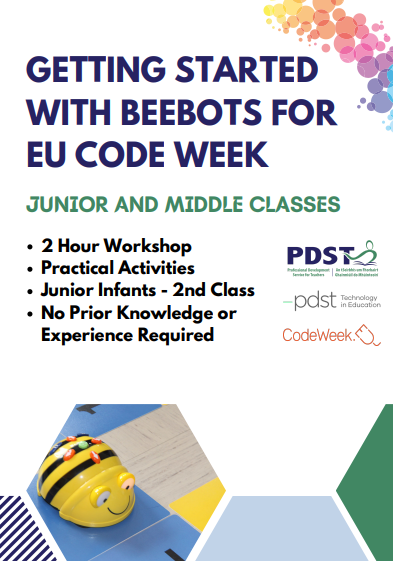 CentreCarrick's tweet photo. PRIMARY WORKSHOP - Getting Started with Beebots for EU Code Week - Junior and Middle Classes
Venue - CARRICK ON SHANNON EDUCATION CENTRE
Date - Wednesday 19th October 2022
Time - 6pm to 8pm

Book your place at https://t.co/V8obc4hNCv https://t.co/RpLbyxphnN
