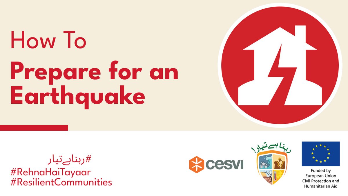 ➡️According to the Global Climate Index Report, Pakistan’s vulnerability to climate change is increasing
⬇️Read the article &amp; learn how to prepare for an earthquake with the safety tips
#رہناہےتیار
#rehnahaitayaar
#ResilientCommunities
#CesviInPakistan
linkedin.com/pulse/prepared…