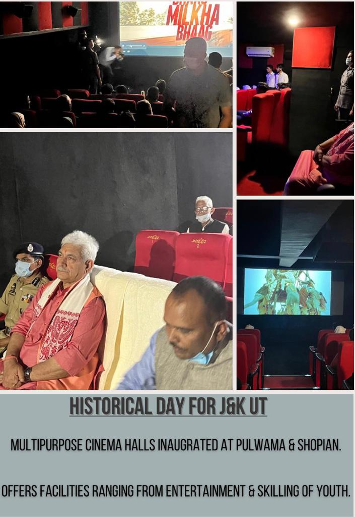 javedahmed0101's tweet photo. #Historicalday
#transformingJ&K
#Entertainment
#BadaltaJ&K
#Bettertomorrow
@diprjk
@PMO_INDIA
@dcramban
@Whiteknight
@northerncomd_IA https://t.co/TbNRq7PDfR