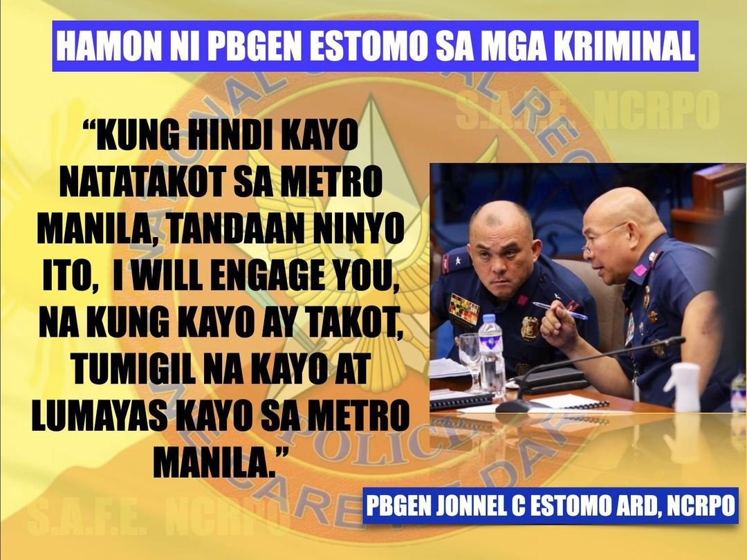 safencrpo's tweet photo. #SAFEncrpo #PNP #PulisKoTiwalaAko #PNPKakampiMo #PNPWeServeAndProtect #malasakitkaayusankapayapaantungosakaunlaran #geniunepolicevisibility #LifeisBeautiful #KaligtasaNyoSagotko #TulongTulongTayo #MKKequalsK #PNPKakampiNyo https://t.co/2gIyTfjH3y
