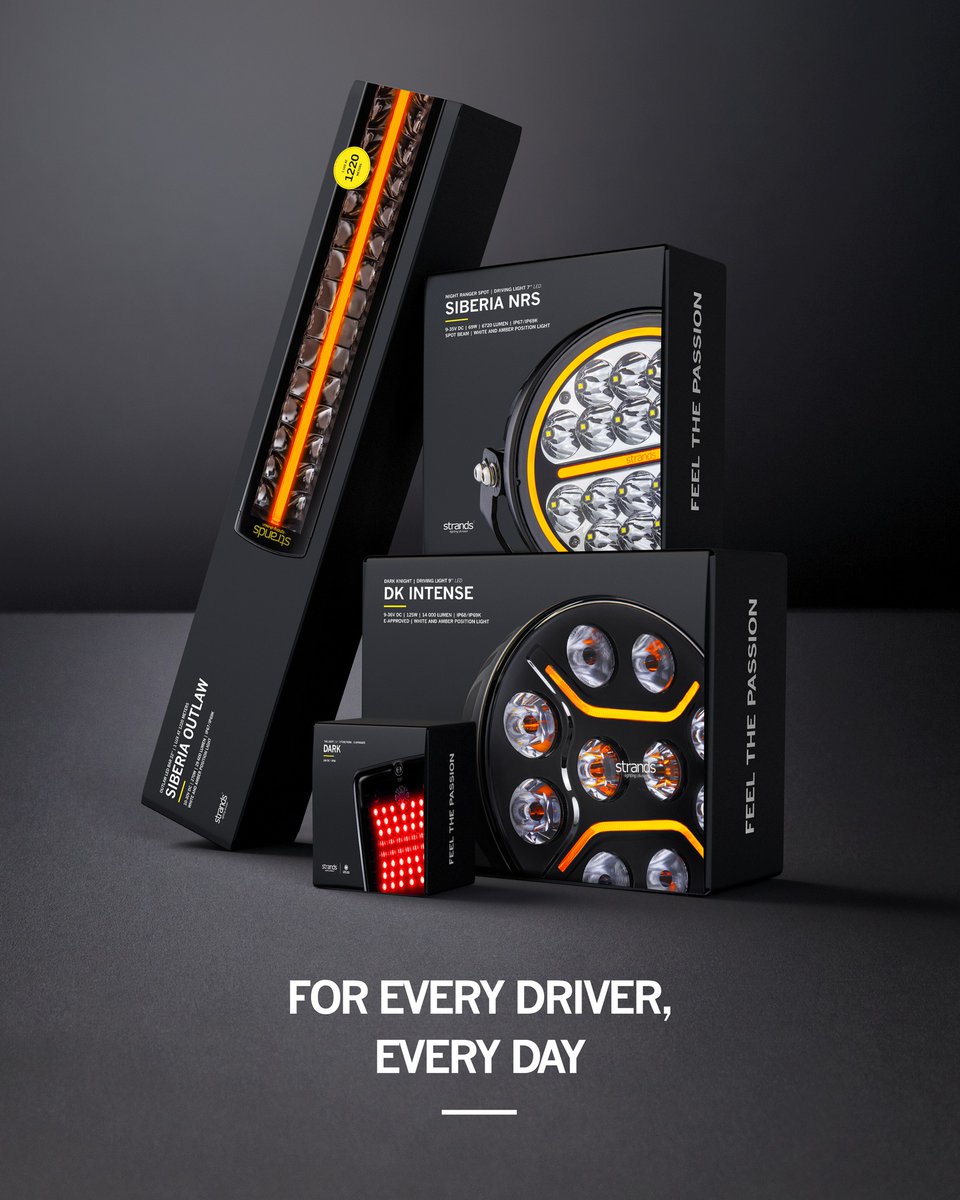 Shop our range of Strands lightbars and lamps!