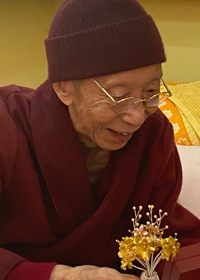 Kadampa's tweet image. A quiet, humble monk who changed our world