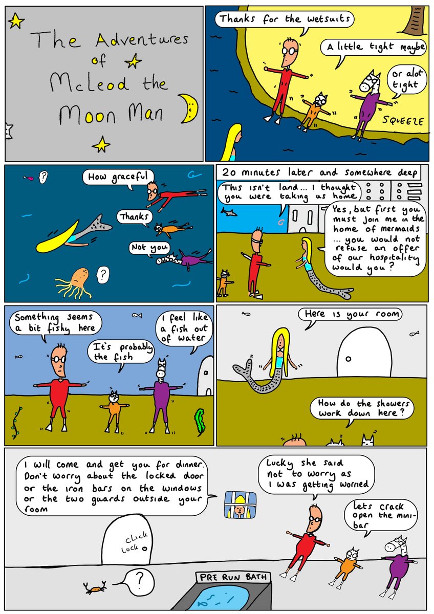 McleodMoonMan's tweet photo. #Mcleodthemoonman #comics #comicbooks #comicstrips #abitfishy https://t.co/IKCGCT1iS1