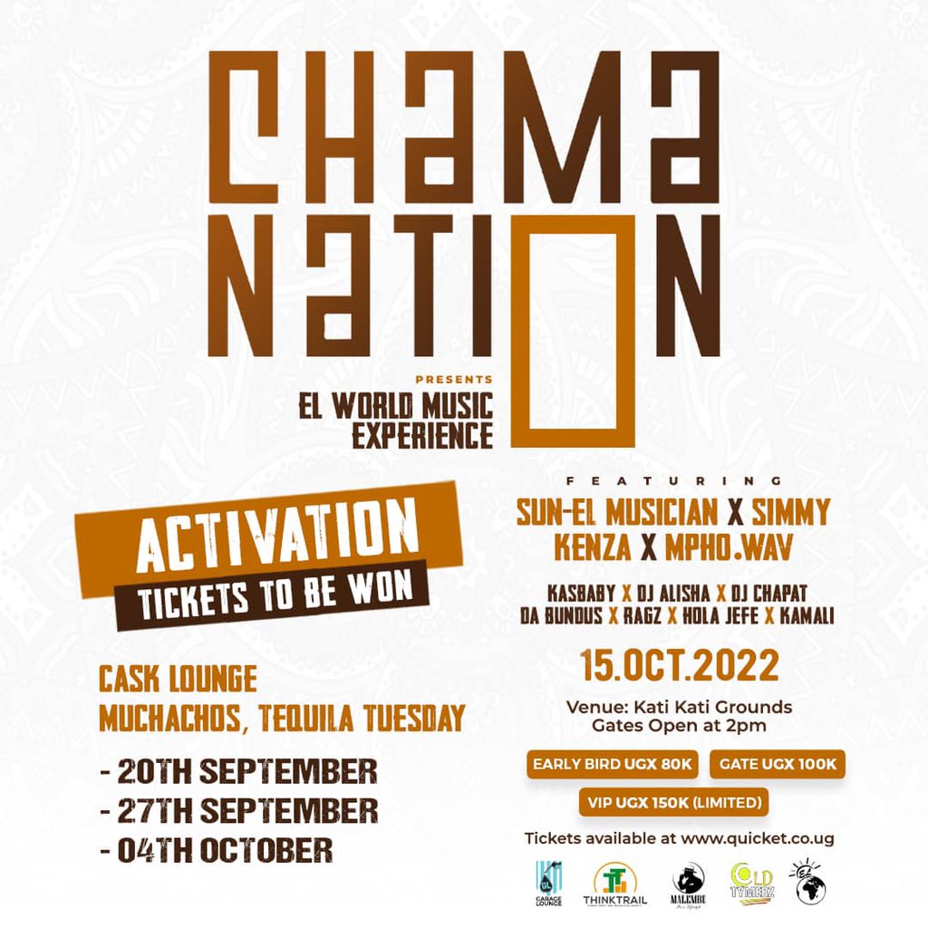 hodjs's tweet photo. We promised you more ticket giveaways, didnβt we?
Venue:
@CaskLoungeKla during Tequila Tuesdays.
These activations will take place on;
20.09.2022 | 27.09.2022 | 04.10.2022
More Activation dates and venues to follow
#ChamaNation #ElWorldMusic #partynation #OctoberMadness https://t.co/NsguFLmwYG