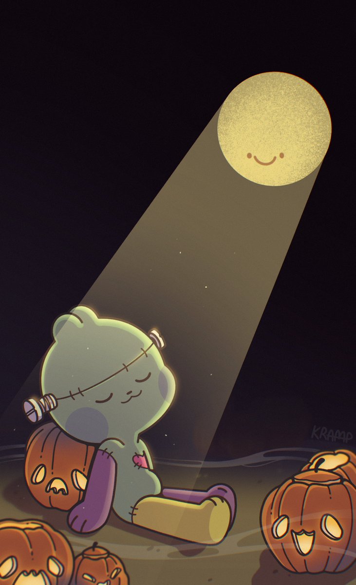 kramp_cute's tweet photo. GM #nftcommunity

The weekend is over and it's time to get back on track.
I bring you my fresh illustration again:

By the way, a great background for your mobile in anticipation of October

#NFTartist #illustrationart #Halloween https://t.co/T9fdHOy0v3
