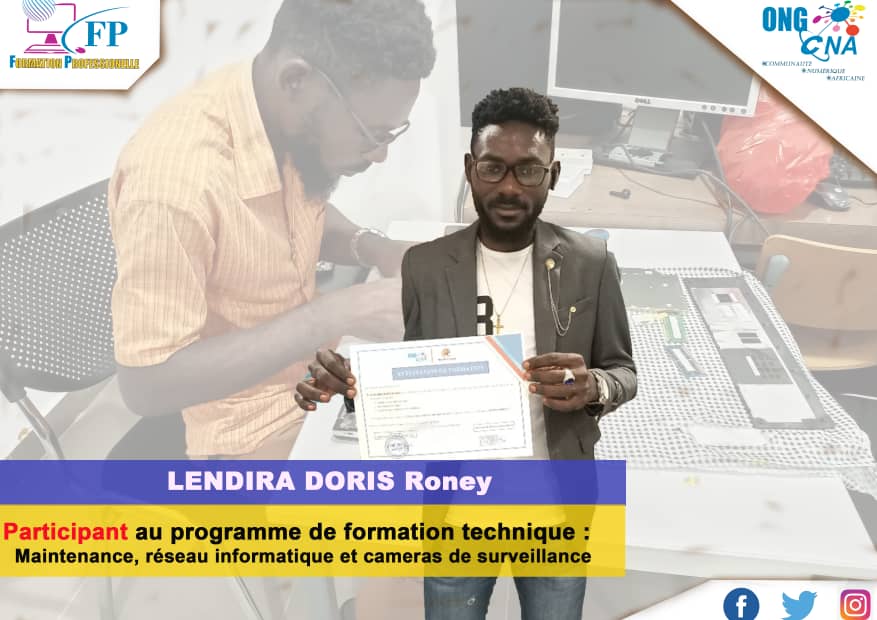 OngCna's tweet photo. Remise d'Attestation de Formation et de stage au participant du programme de formation professionnelle (Technique) 
#ongcna
#formationprofessionnelle
#formationtechnique https://t.co/zFjdW1hxZF