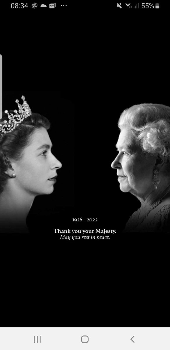 Goodnight godbless your majesty &amp; Thankyou ❤ #QueenElizabethll