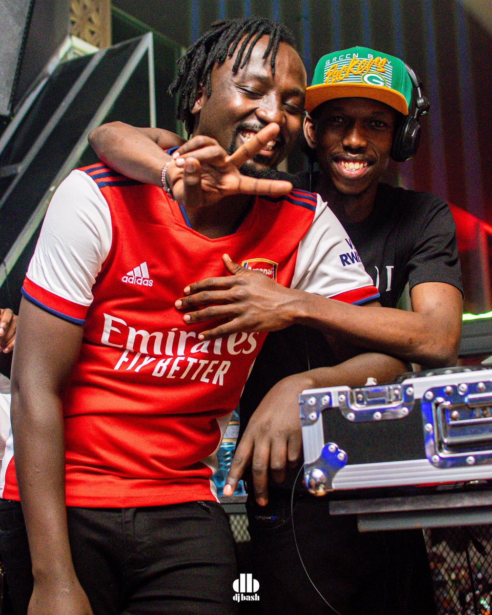 DJBashKenya's tweet photo. Oya @hypeballo • I know you won’t like this photo compared to the last one but I found a photo of just you and I 😅 Happy Birthday bro 😂 #Gaadamnit https://t.co/U4aTmZch8y