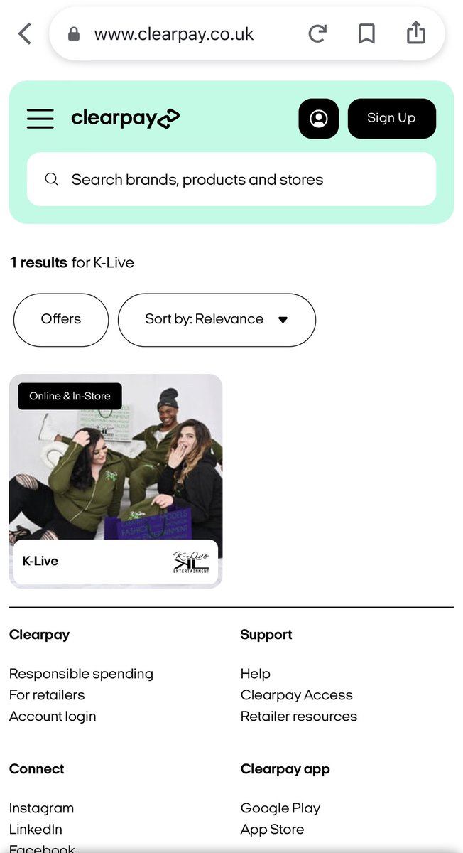 k_live_hitpromo's tweet photo. Search K-Live via Clearpay @Clearpay_UK to Click and make your purchases https://t.co/Twbk7VPf5r
@k_live_hitpromo @KLiveSagaNft @SMActiveBeauty #CearPay #KLive #ChecOut #HitPromo https://t.co/x6sSy9sQC4