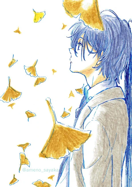 どこか憂いを帯びた少年が好きです#自創作男子イラストフェス01 