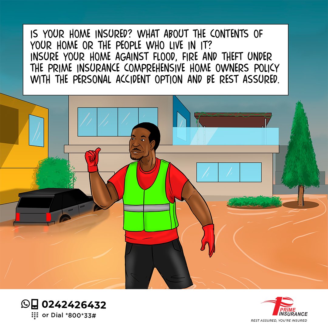 primeinsgh's tweet photo. Life is full of Uncertainties, so control what you can with a good insurance cover. Call or WhatsApp us on 0242426432 or just dial *800*33#! 
 #KofiPrime #PrimeInsurance #RestAssured #YourAreInsured https://t.co/OMuNCPytAX