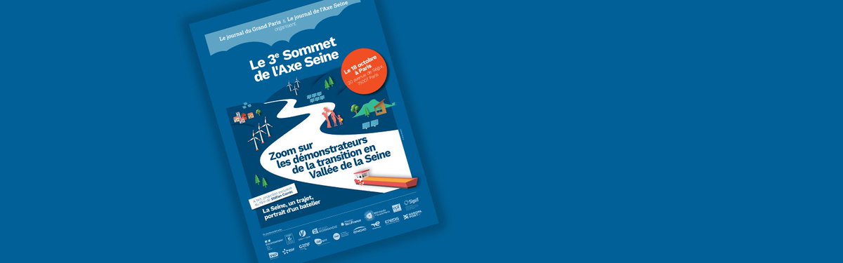 #SaveTheDate Sommet de l'Axe Seine : c’est dans un mois, inscrivez-vous ! 

Le 3e Sommet de l’Axe Seine, organisé par Le <a href="/JournalGdParis/">Le journal du Grand Paris</a> et Le <a href="/JournalAxeSeine/">Le Journal de l'Axe Seine</a> , se déroulera le 18 octobre sur le thème « Zoom sur les démonstrateurs de la transition ». 
my.weezevent.com/3e-sommet-de-l…