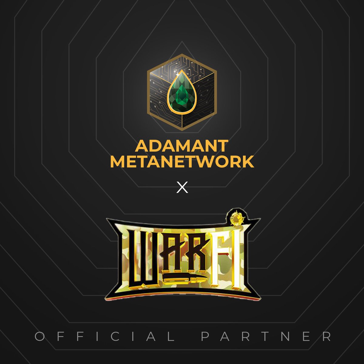 Get ready as Adamant enters the battlefield with our newest partner, WarFi!✨ @WarFiP2e