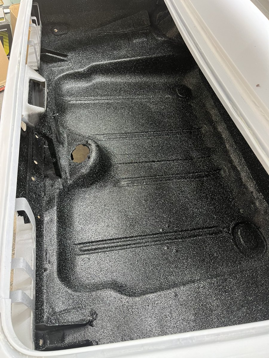 RW’s 68 Camaro trunk, restored and looking good.