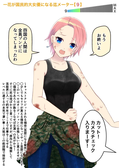 いいね&RTで国民的大女優に成長していく一花③
#五等分の花嫁 #中野一花 
