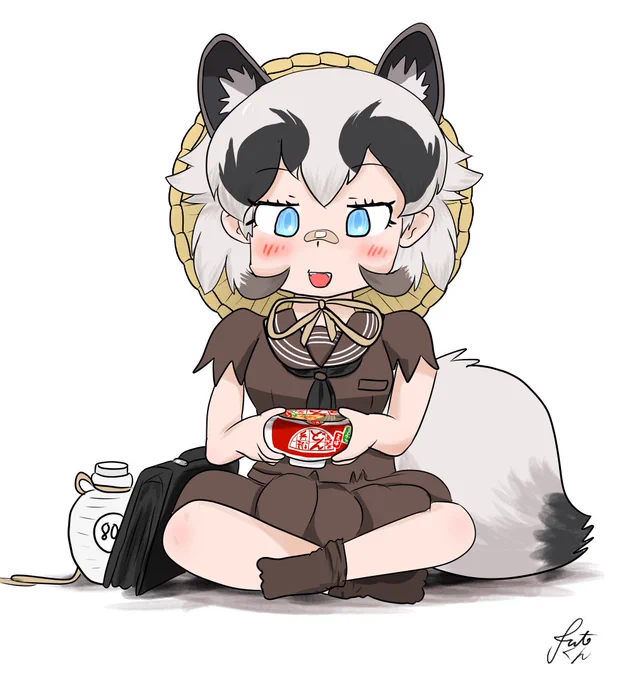 5年前のどんぎつねあとたぬき 