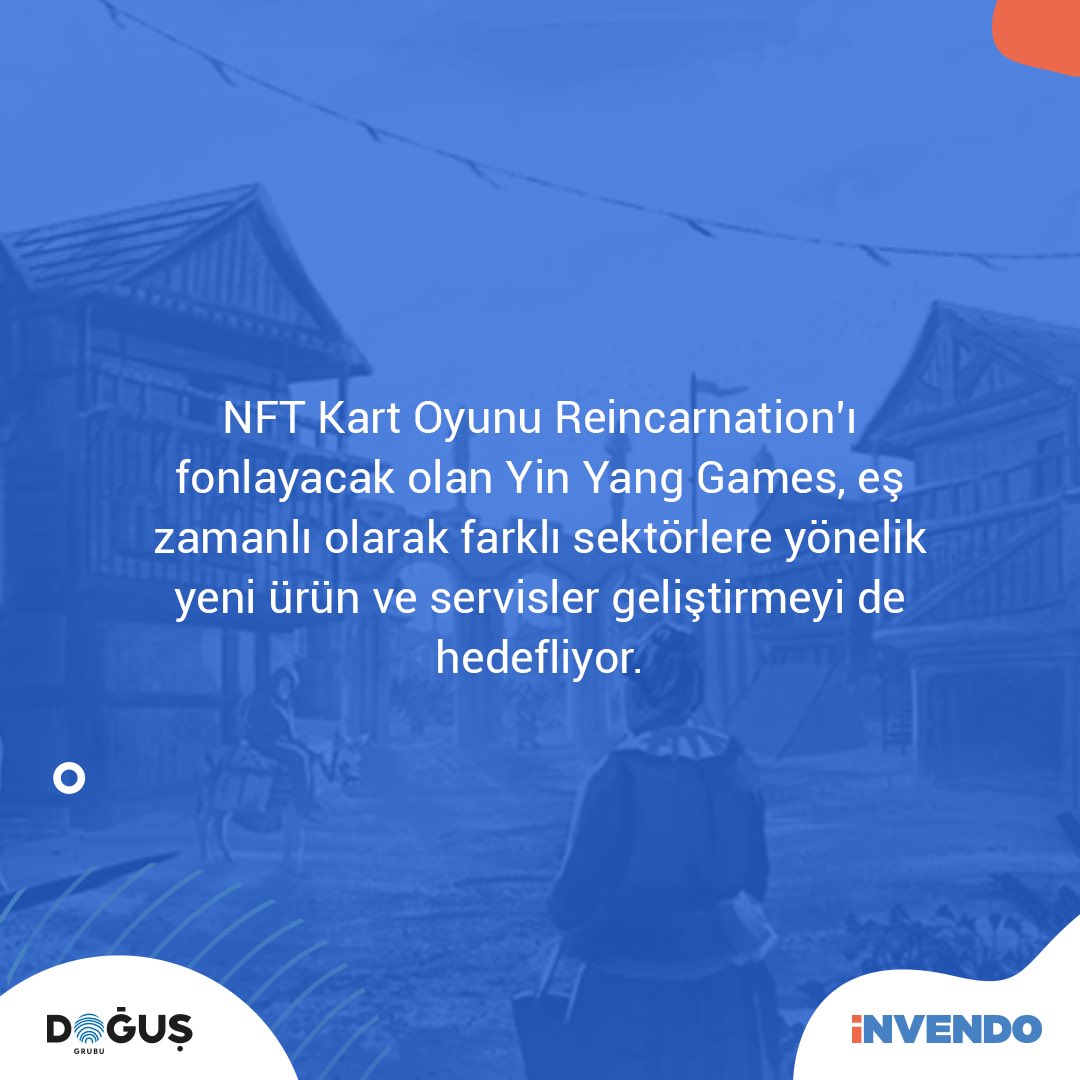 invendovs's tweet photo. Yang Games, yatırım aldığını duyurdu.
Aldığı yatırımla günümüzün trendlerini de planlarına katarak yeni gelişmelere imza atacak.
#InvenDO #DoğuşGrubu #NFT #YingYangames https://t.co/7lcPfTZ7jk