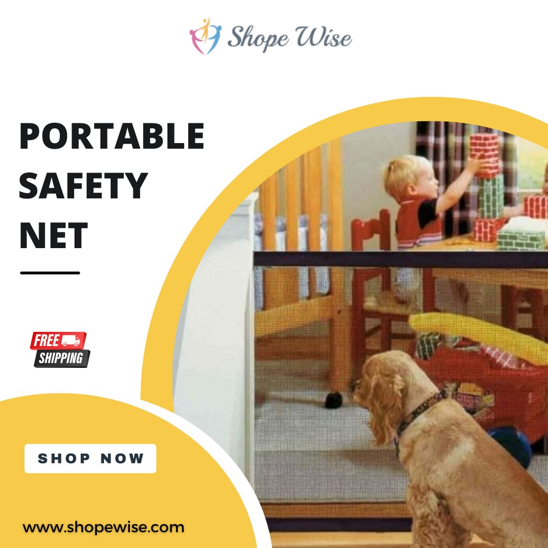 Shopewise_com's tweet photo. 🐕Portable Safety Net🐕

Our Portable Safety Net is the easiest and most convenient way to keep your dog from freely wandering around the house.
Click here to purchase: https://t.co/Y7YabHIpet
#safetynet #doggysafetynet #meshnet #petsupplies #ilovemydogs #portablesafetynet #home https://t.co/xiJyyYr6h0