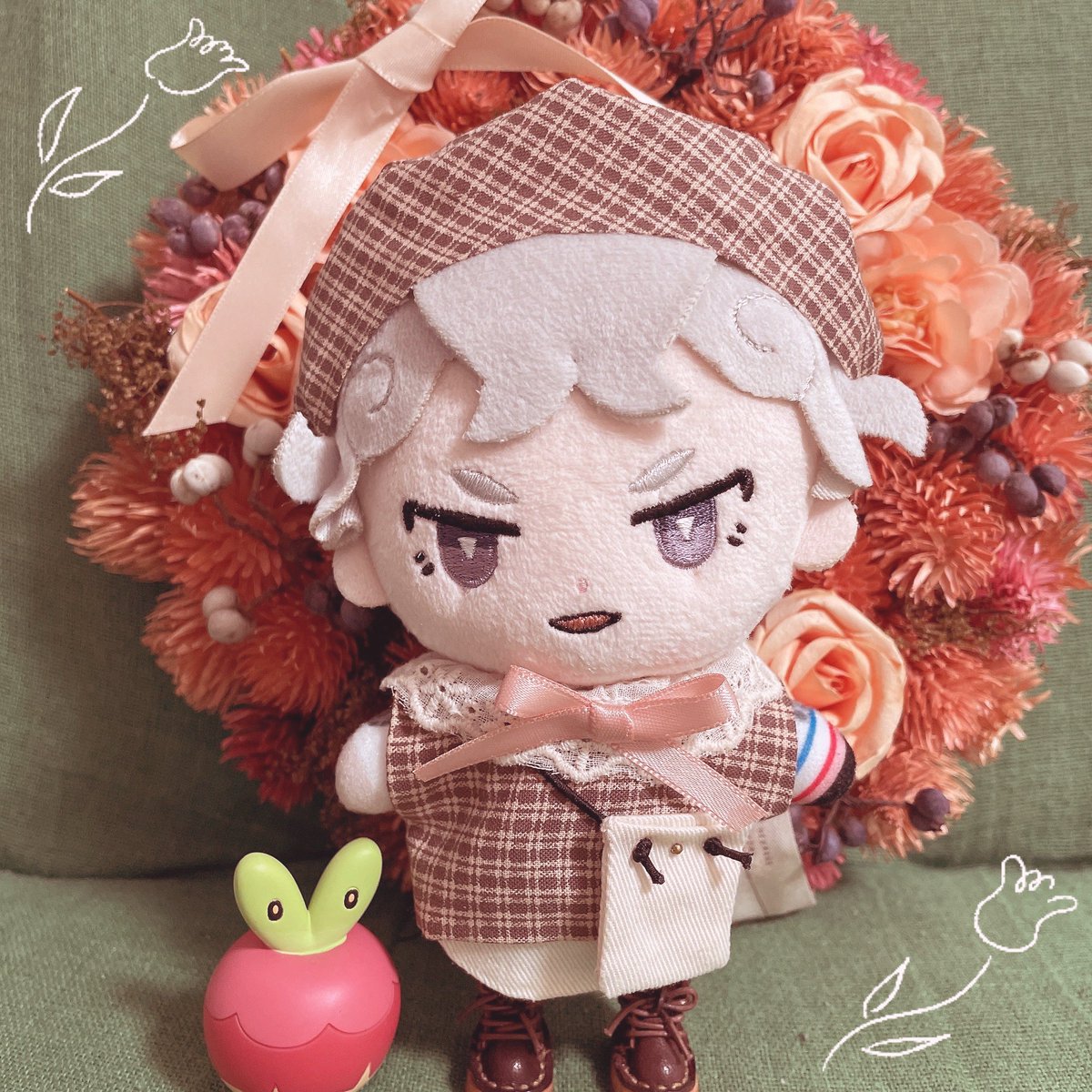 kumo_mnt's tweet photo. ずっと作りたいと思ってたぬいビのお洋服をやっと作った🧶🧵🪡

マリィちゃんのも今度作ろかな𓈒𓂂𓏸 https://t.co/zR3YrEjsWi