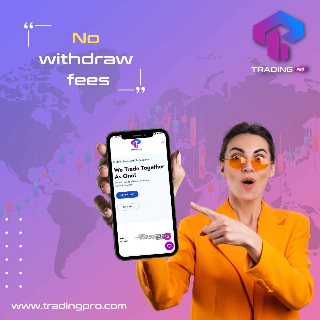 _TradeTalk's tweet photo. Never be scared to take out your money because Trading Pro will not charge any
withdrawal fees!
#freedom #discoveryourfreedom #prolific 
#proficient #professional #unlimitedposibilities https://t.co/EIpdF7SbQD