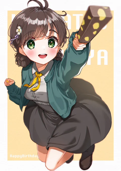 羊羹をかかげろ!#宇治松千夜生誕祭2022#gochiusa  #イラスト 