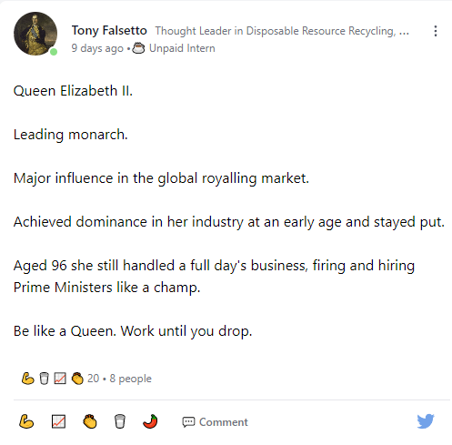 Blaberco's tweet photo. LinkedIn leveraging at it's best. Thanks Tony https://t.co/P0DqWmvBuX