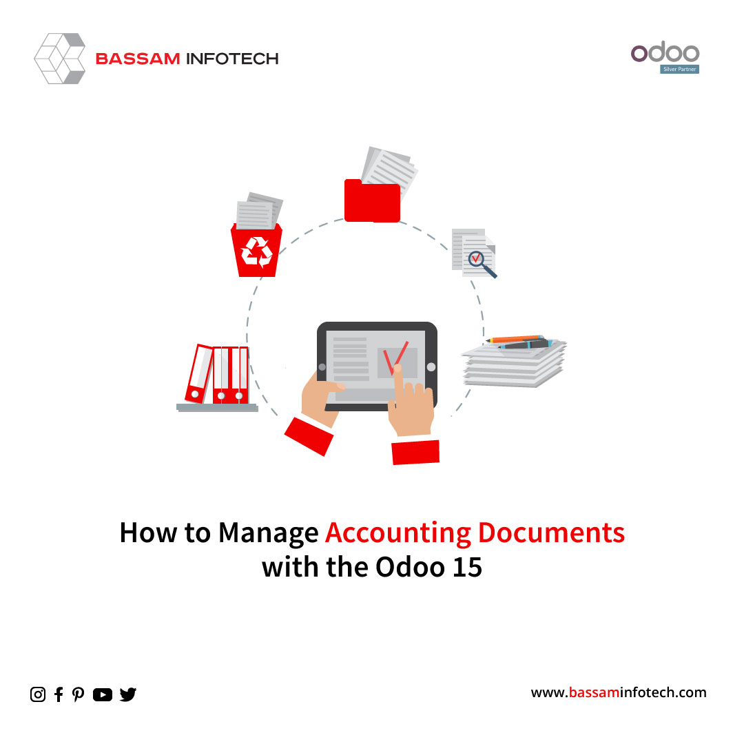 BassamInfotech's tweet photo. Let's check how to manage accounting documents with Odoo 15.
ππ
https://t.co/X8xzWejMPr
#Odoo #odoomodules #odooerpsolutions #Documents #accountingdocument #module #managingdocument #erp #erpsystem #ERPTraining #odooerp #erpdevelopment #odooerp #odooimplementation #odoocrm https://t.co/Ck0tMRVL9k